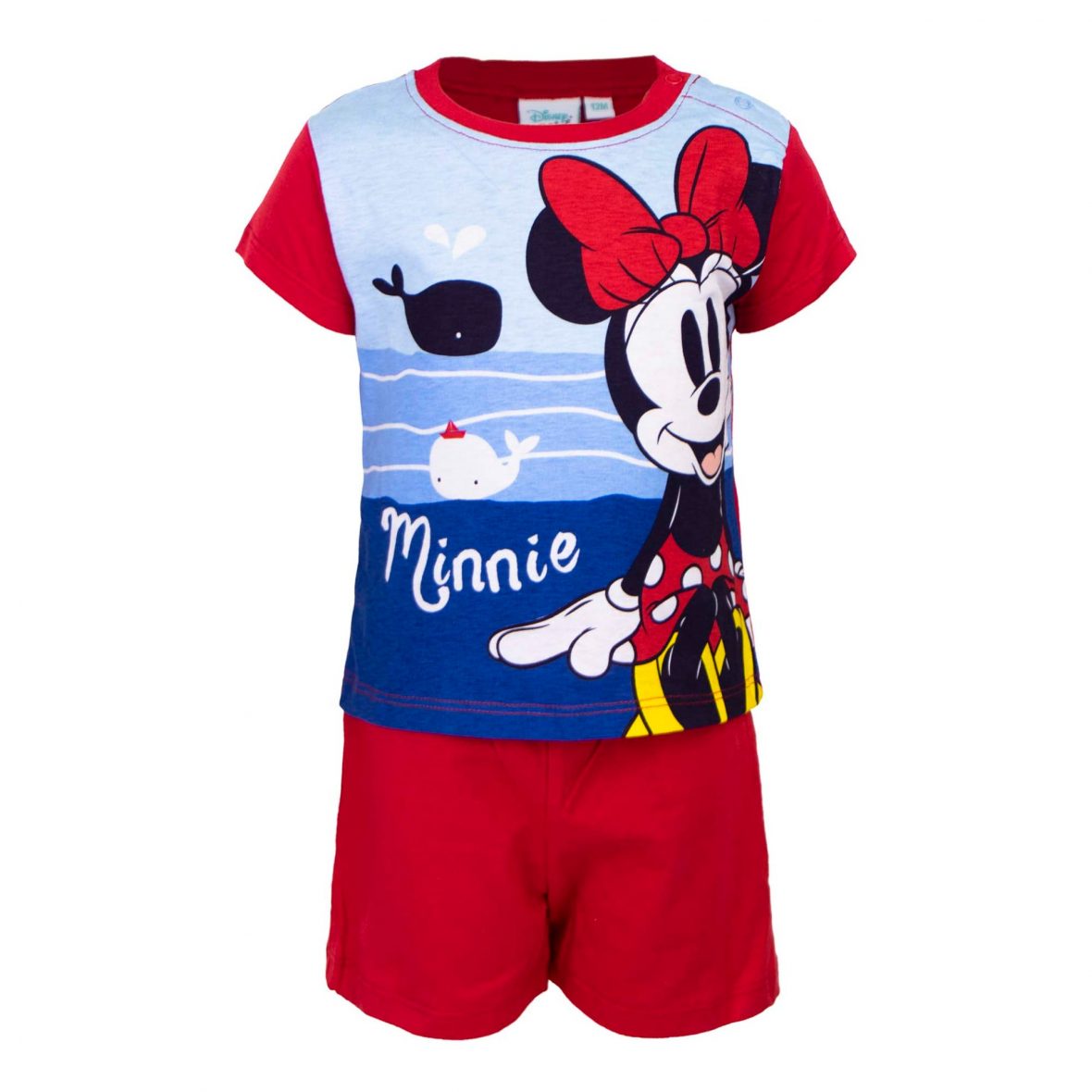 et0308-1 Minnie short piyama red